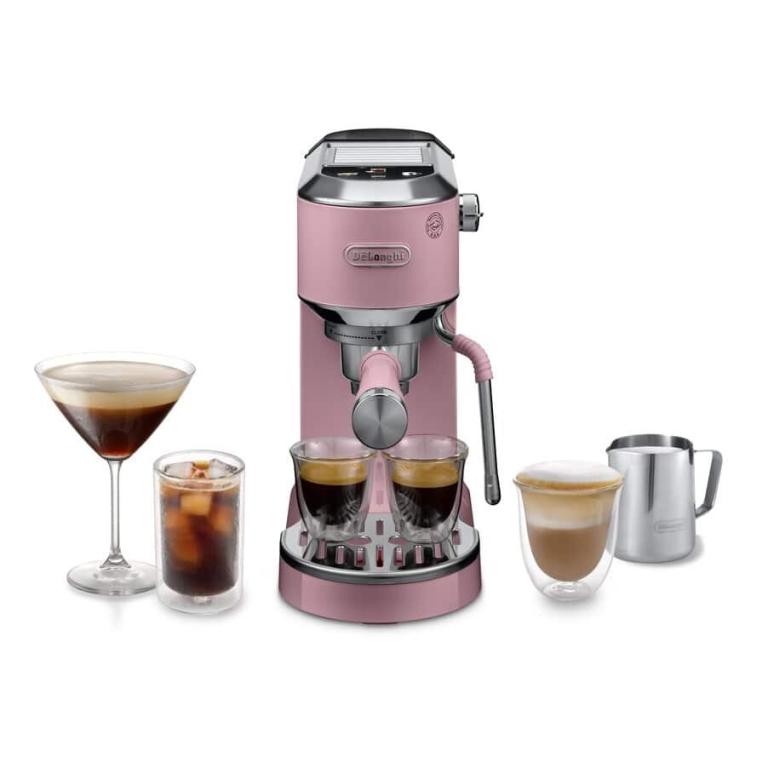 Delonghi Dedica Duo Coffee Machine | EC890.PK | Pink